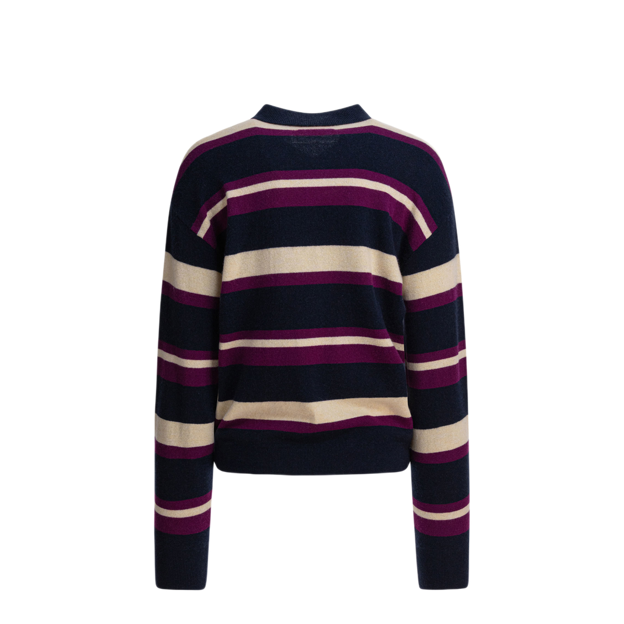 MAYFEYR - Guest In Residence - Collegiate Stripe Polo - W30310JMMIDCO