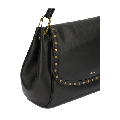 MAYFEYR - Isabel Marant Étoile - Chany Medium Shoulder Bag - 26HPP0517FAD4C35M01BK