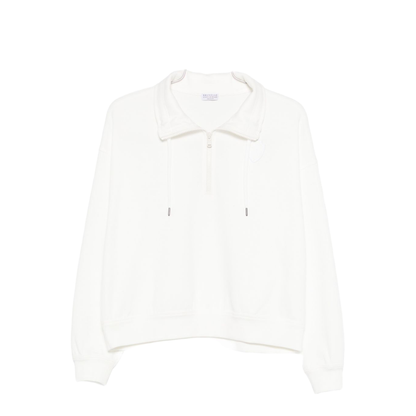 Cotton High-neck Sweater
