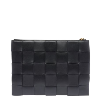Woven Design Zip Closure Rectangle