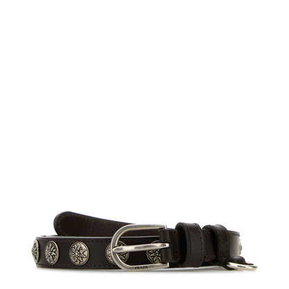 MAYFEYR - Prada - Chocolate Leather Belt - 1CS1382HILF0201