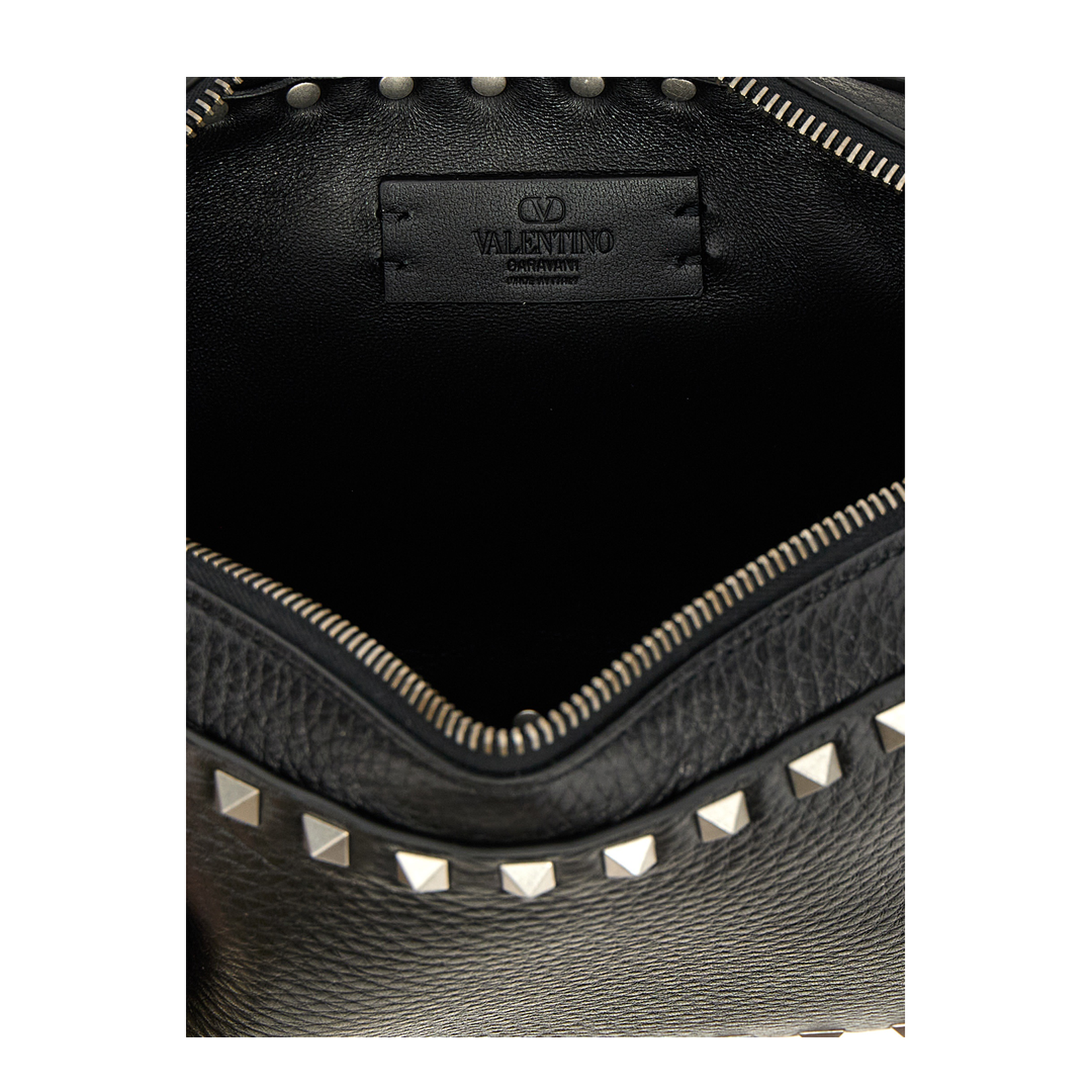 Rockstud Grenade Leather Crossbody Bag