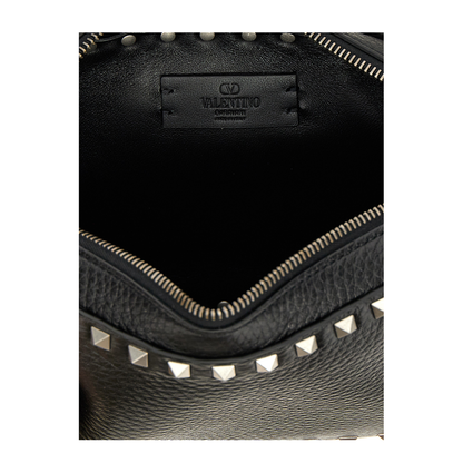 Rockstud Grenade Leather Crossbody Bag