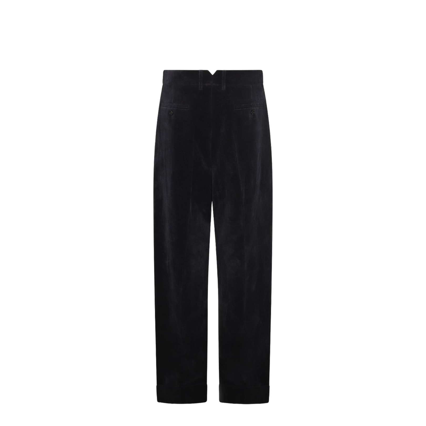 Cotton and Linen Blend Trousers