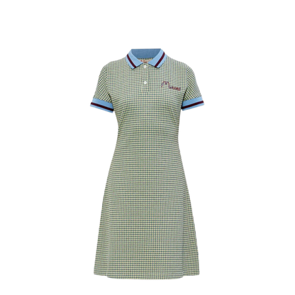 MAYFEYR - Marni - Polo-Collar Check Mini Dress - ABJE1520S0UTVA63