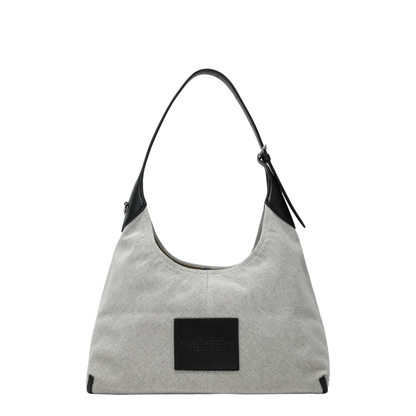 MAYFEYR - Marc Jacobs - Sack Bag Bucket Bag In Canvas And Leather Ivory/Black - 2S6HSH003H02CO117