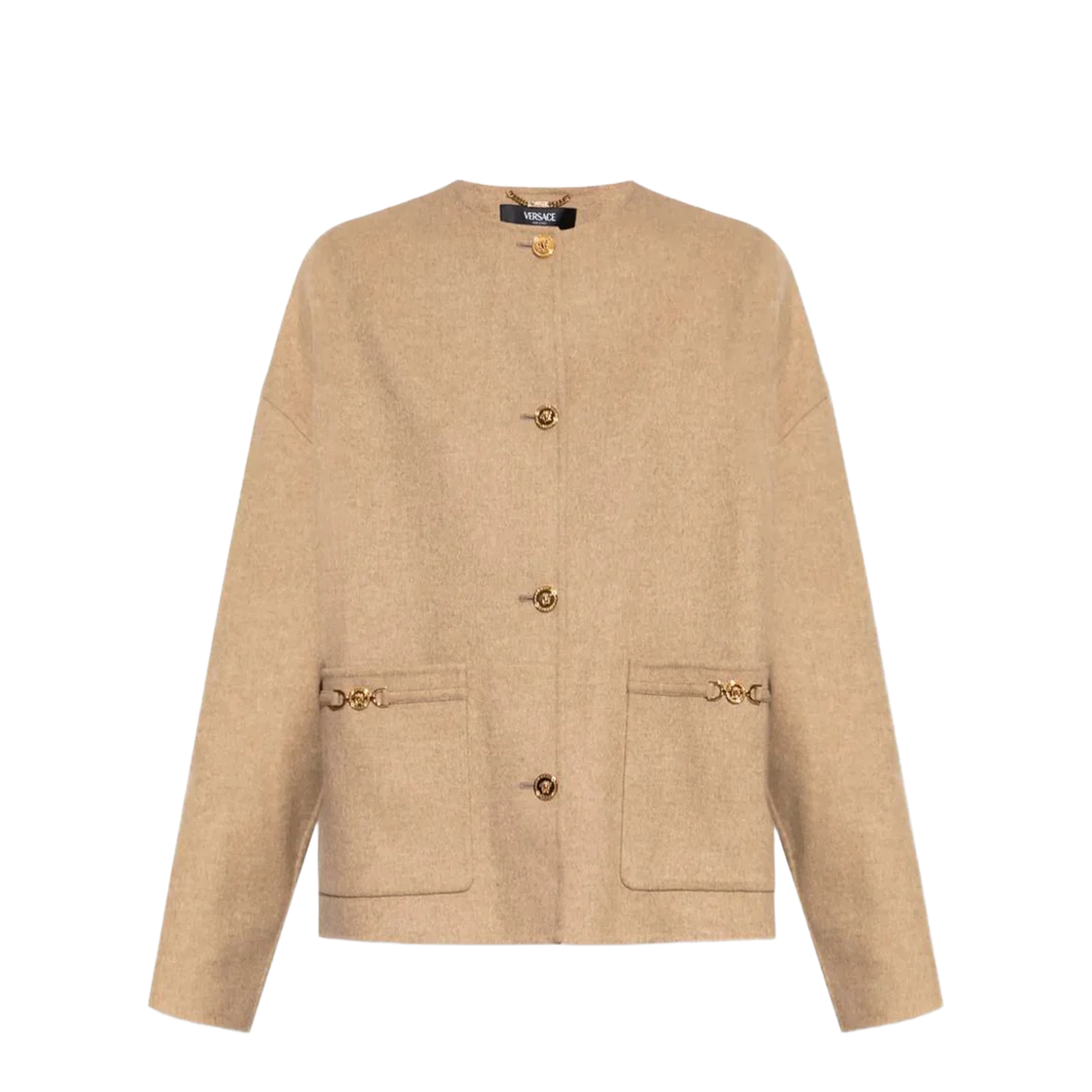 Jacket With Medusa Detail