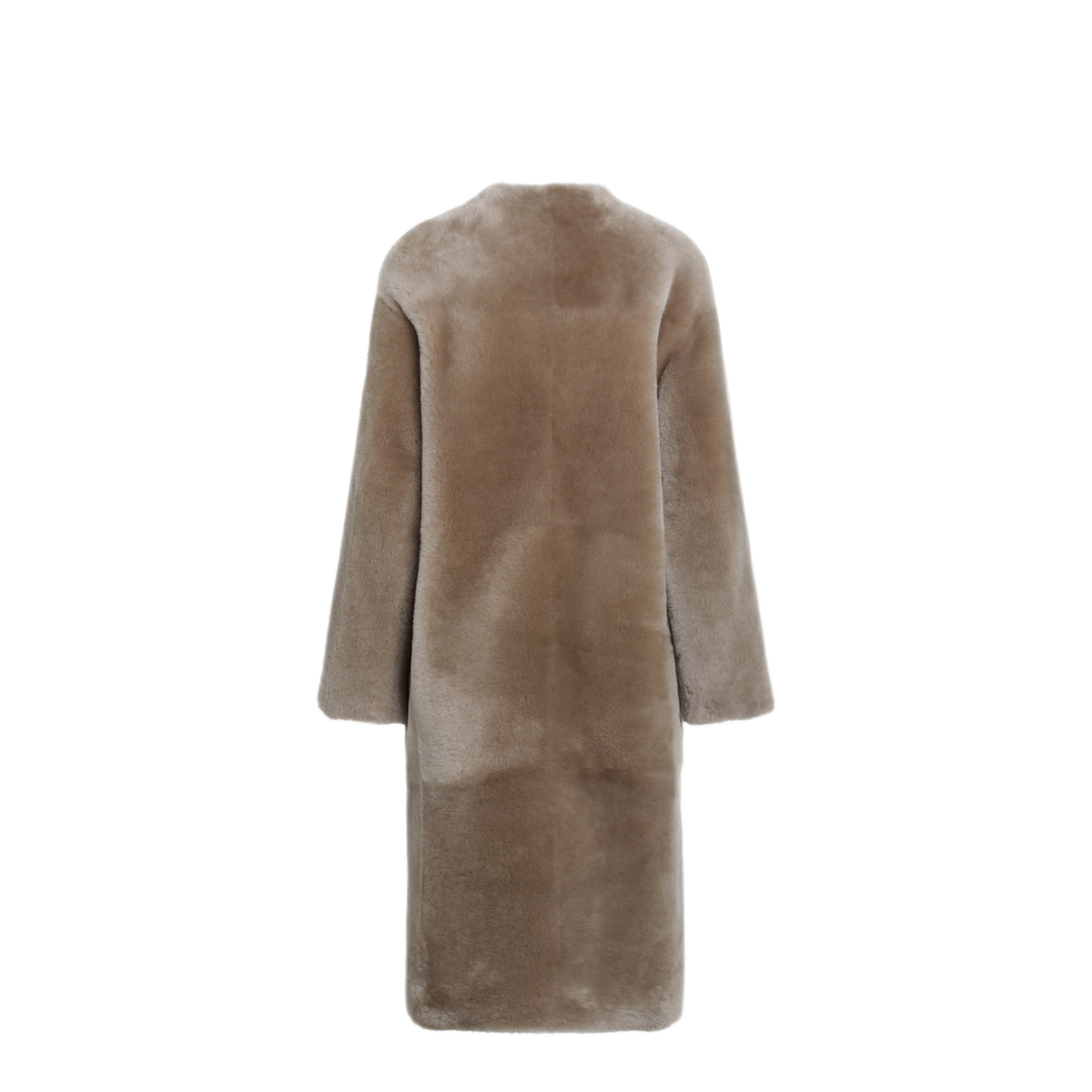 MAYFEYR - Blancha - Hazelnut Reversible Shearling Coat - 2610630025NO