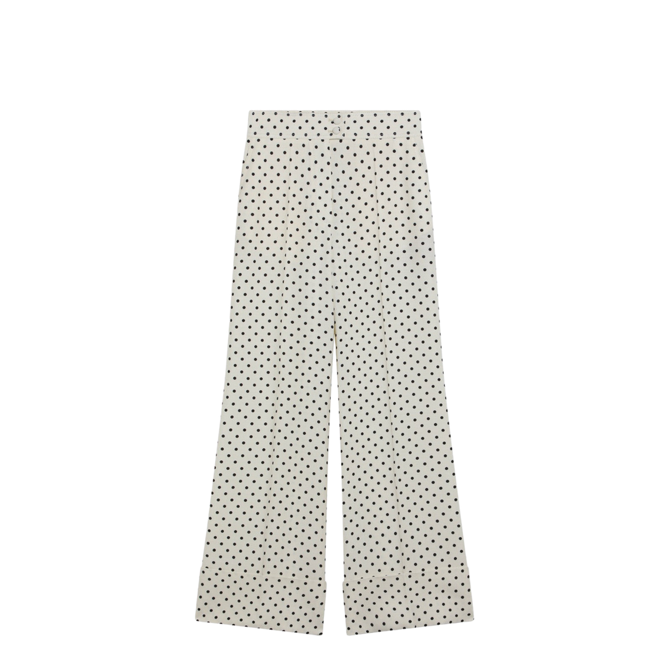 Flare Pants in Supergran Print