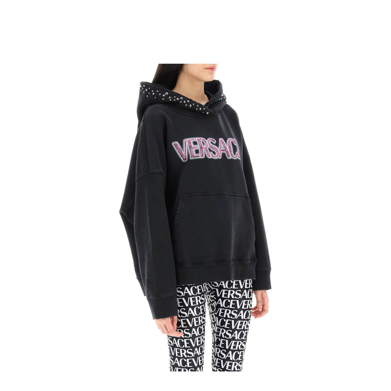 Sweatshirt With Studs