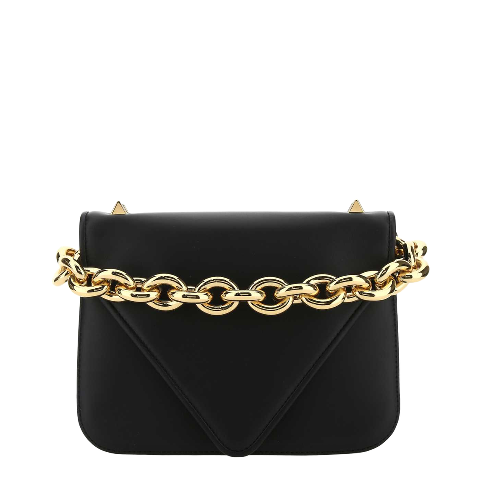 Mount Leather Shoulder Bags - Black