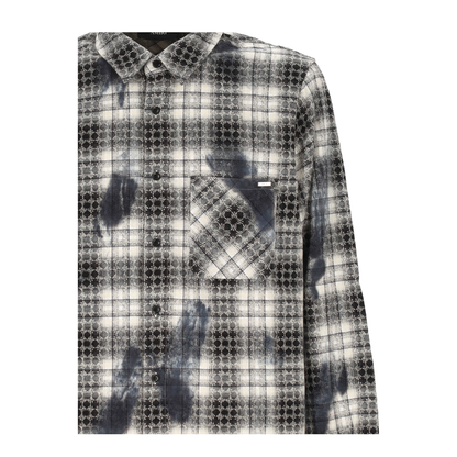 Quad Bleach Flannel Shirt