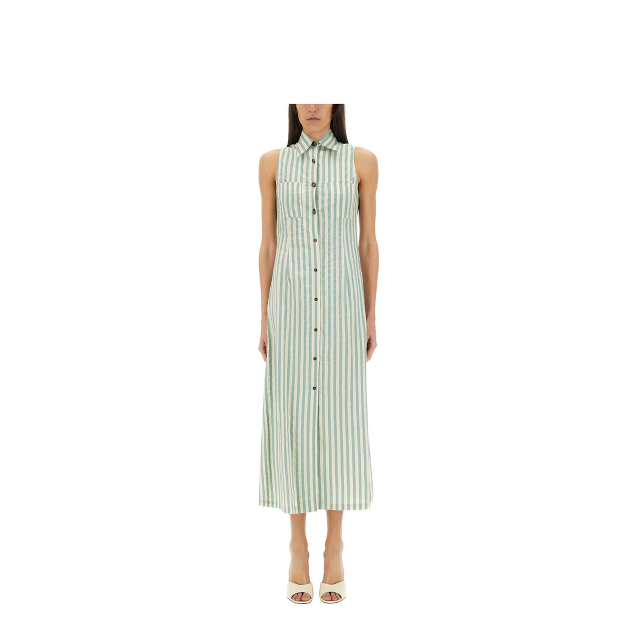 MAYFEYR - Alysi - Colorful Stripes Chemisier Dress - 105367P5239SV