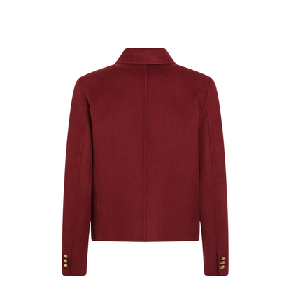 MAYFEYR -  - Jacket In Ruby Wool And Cashmere - MSTVENEREWO082