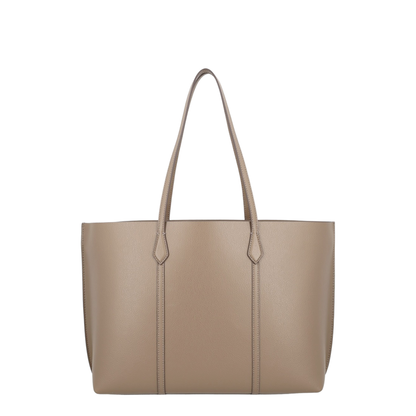 Perry Leather Tote - Wild Mushroom