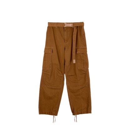 MAYFEYR - Sacai x Carhartt WIP - Beige Cotton Cargo Trousers - 25-00992SDCO642