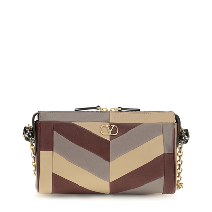MAYFEYR - Valentino - Small Panthea Chevron Nappa Shoulder Bag - 9W0B0S99JEL1M7