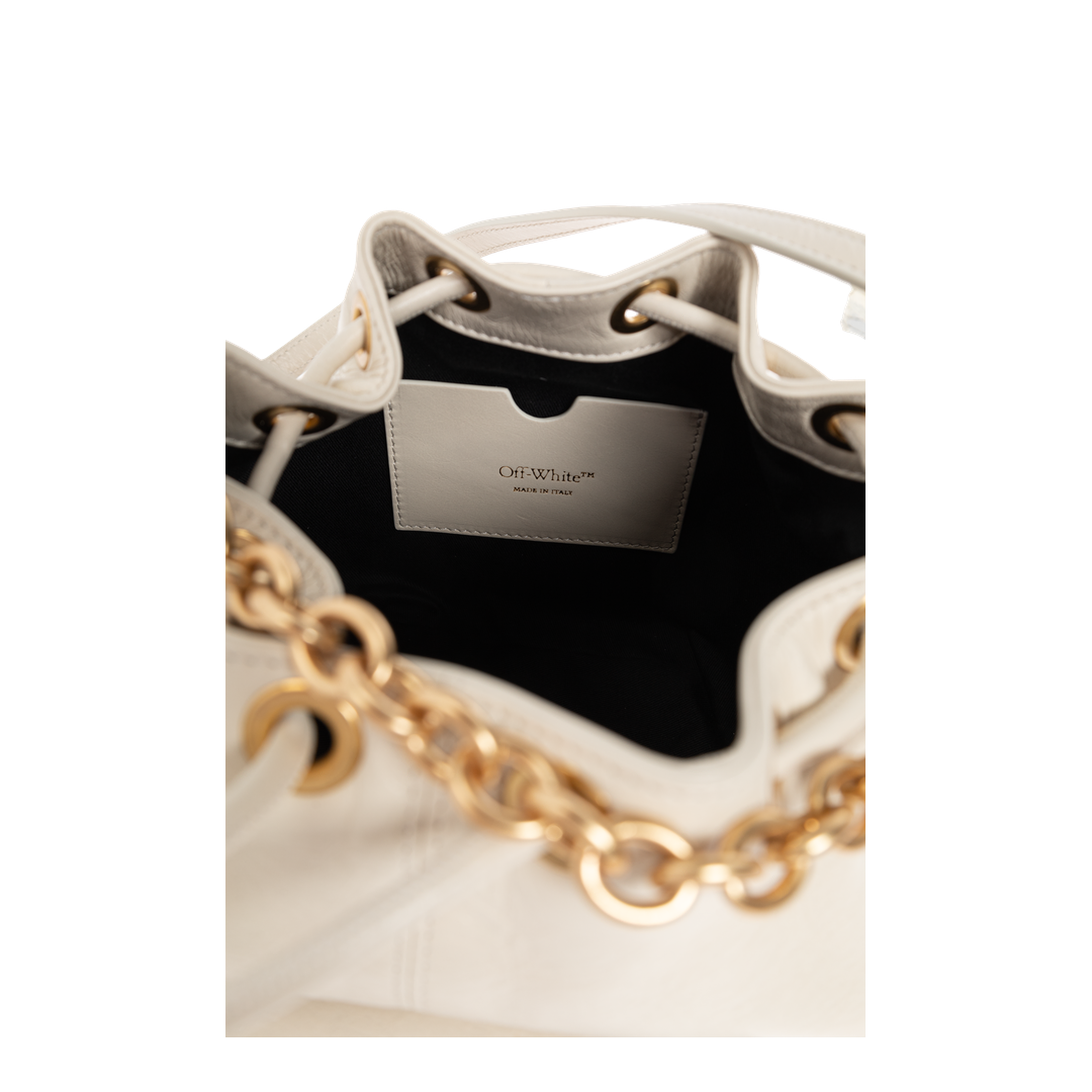 MAYFEYR - Off-White - Dumbo Handbag - OWMY002F25LEA0010400