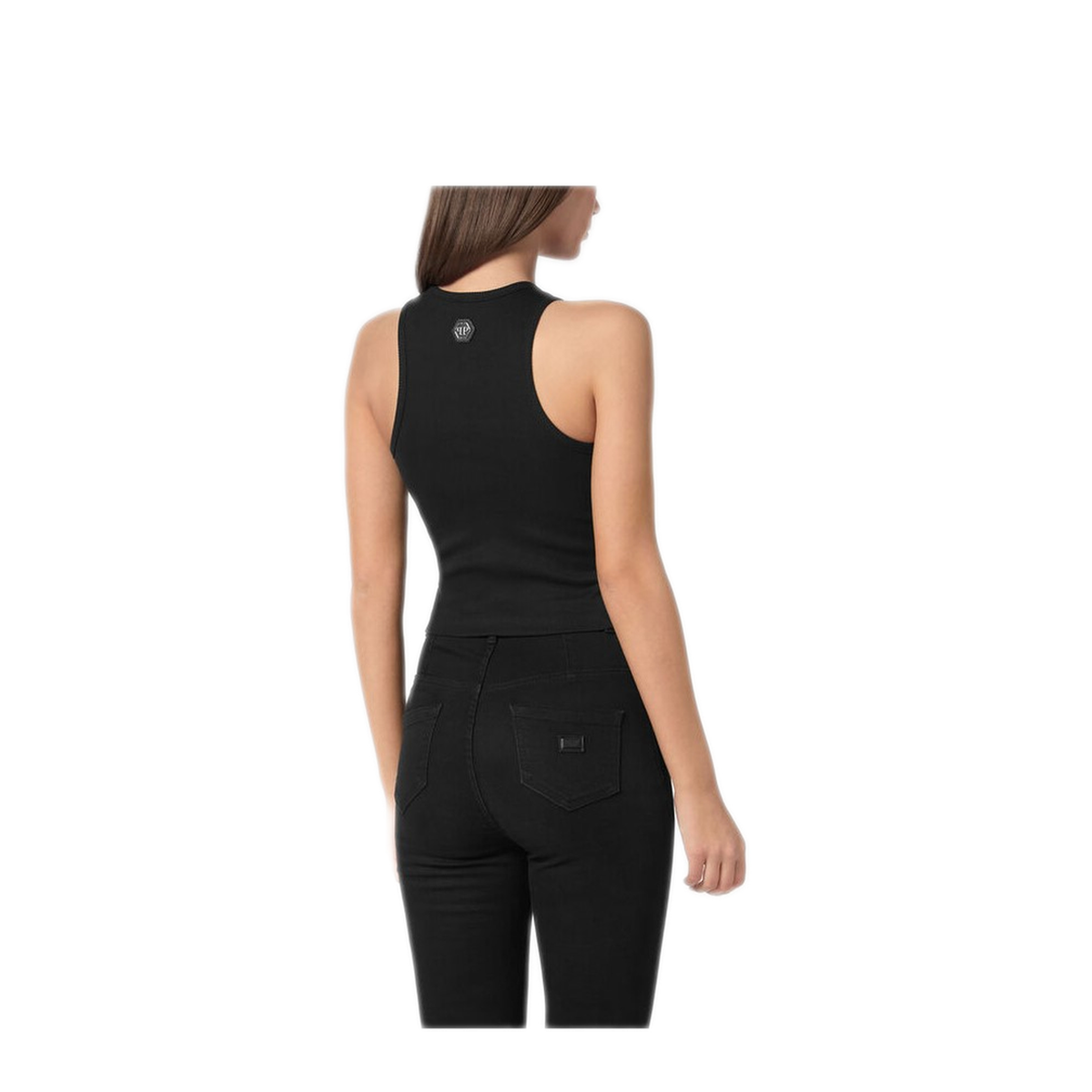 MAYFEYR - PHILIPP PLEIN - Black T Shirt - SAECWTK3567PJY002N02