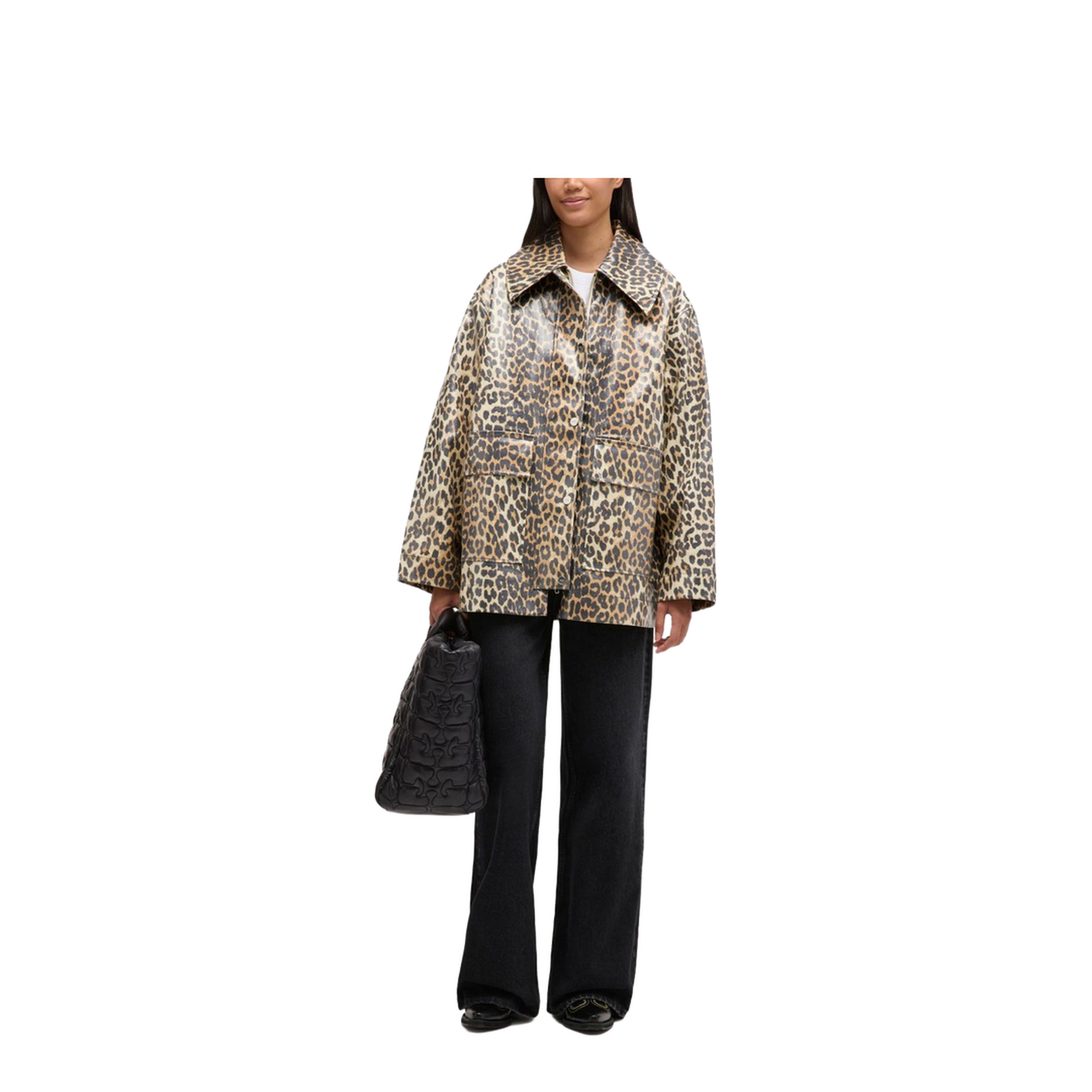 Laminated Animal Jacket