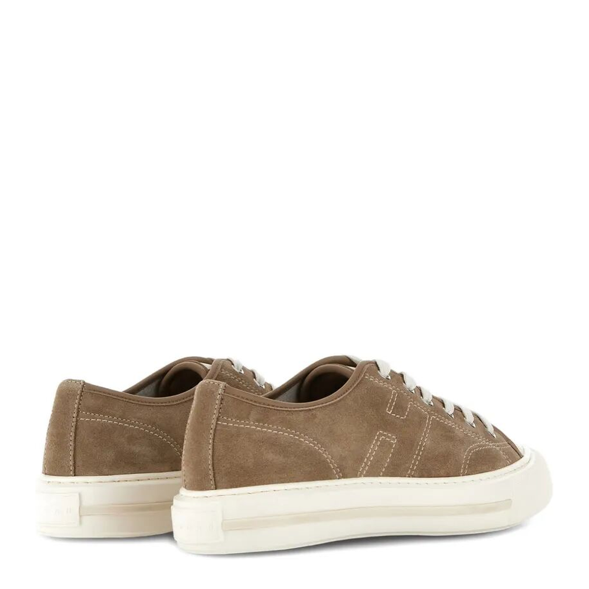 MAYFEYR - Hogan - Rebel Suede Sneakers With Stitched H - HXM6910FZ60UYD0ZCP