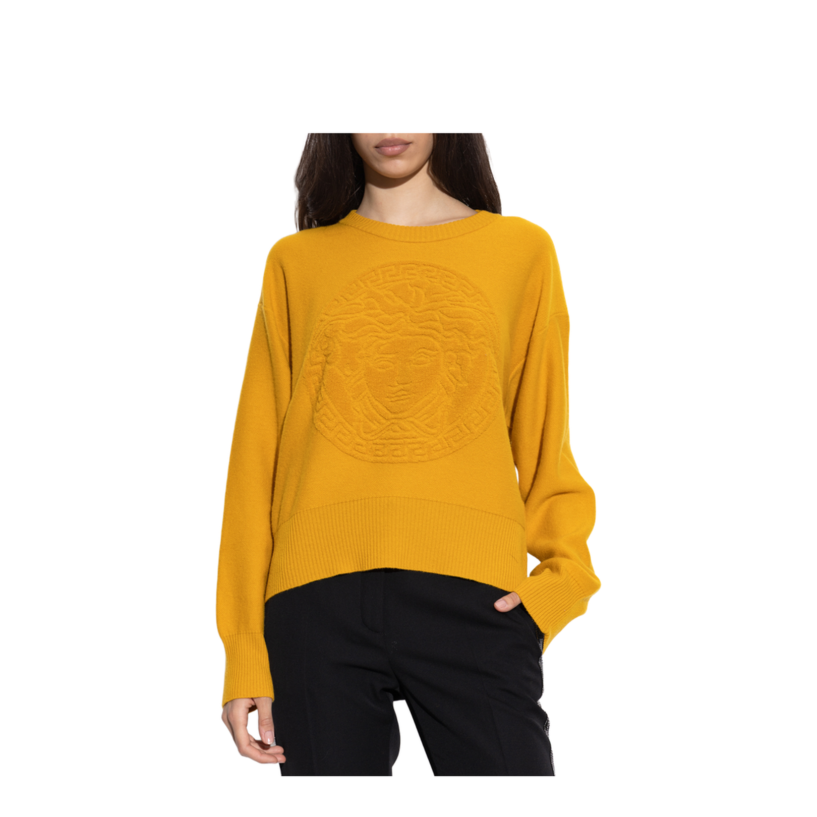 Sweater with the head of Medusa
