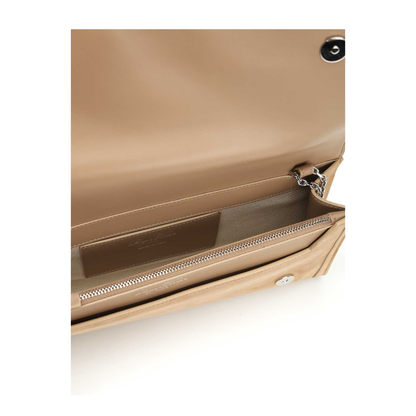 Suede Leather Clutch Bag