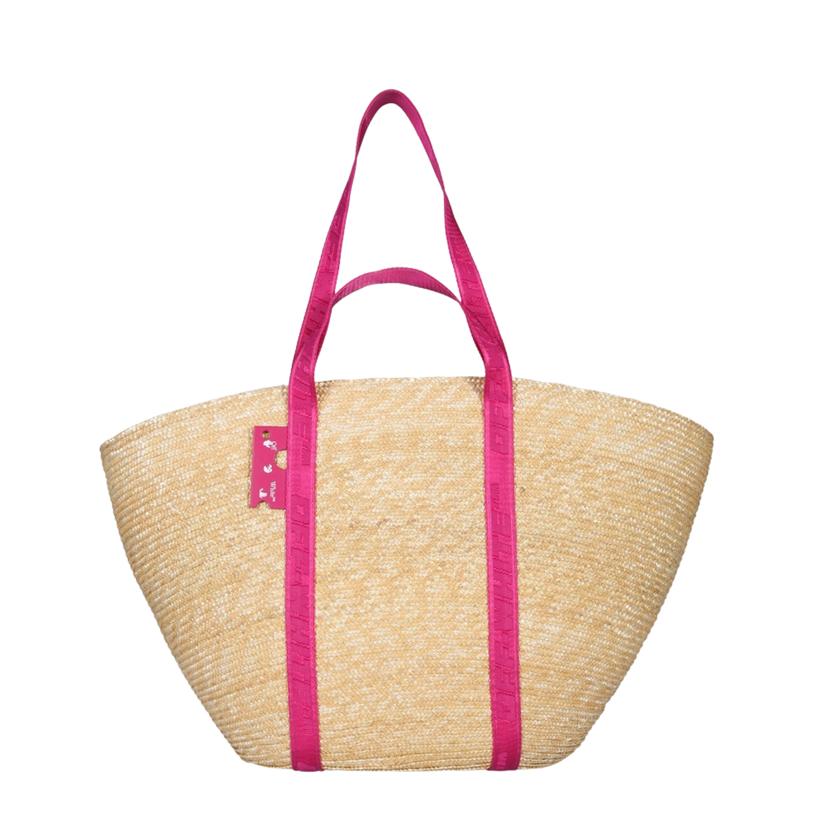 Commercial Tote 45 Paglia Bag in Beige