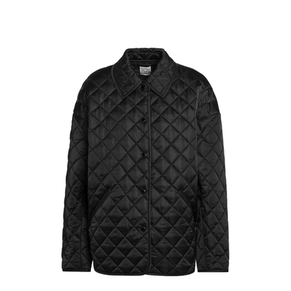 MAYFEYR - Toteme - Black Quilted Jacket - 254-WRO0200FB0351001