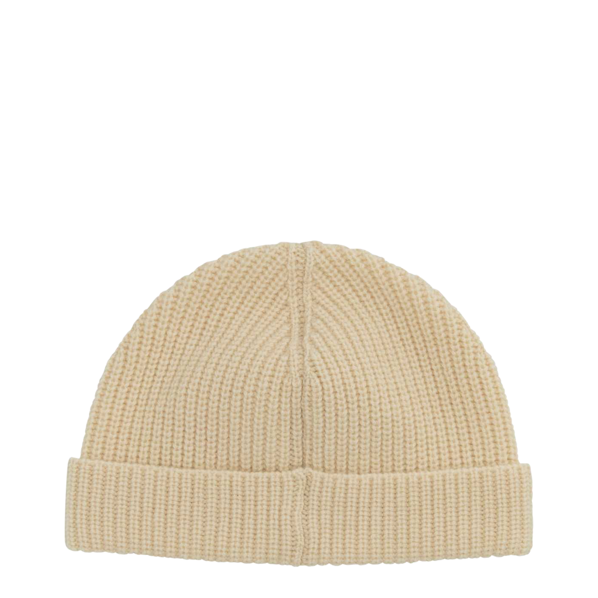 Sand Cashmere Beanie Hat