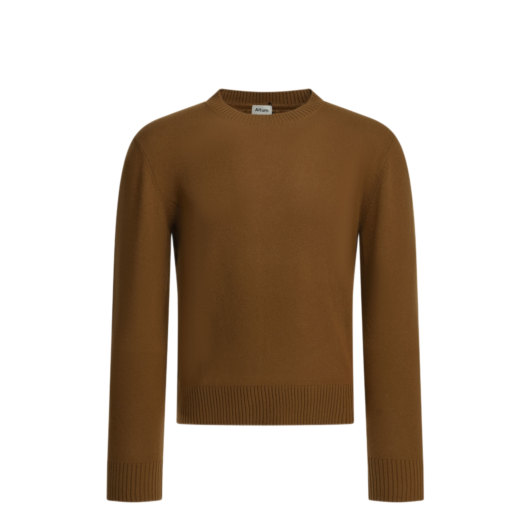MAYFEYR - Altum - Cashmere Crew Neck Sweater - MNCREWCASHTOFFEE