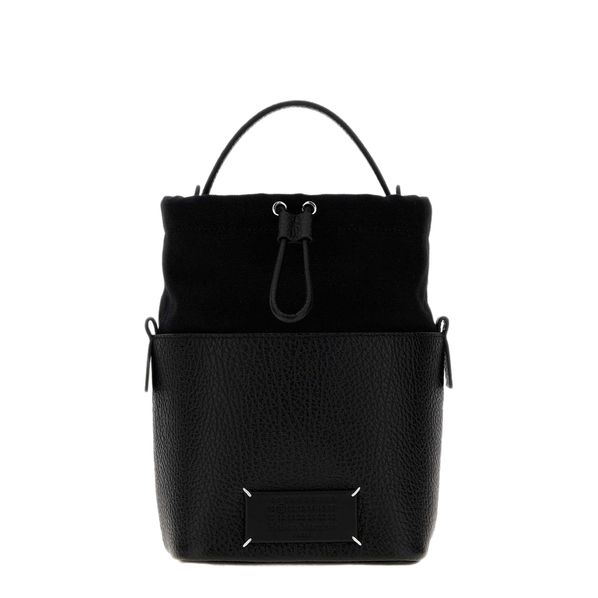 5AC Small Calfskin Bucket Bag - Black