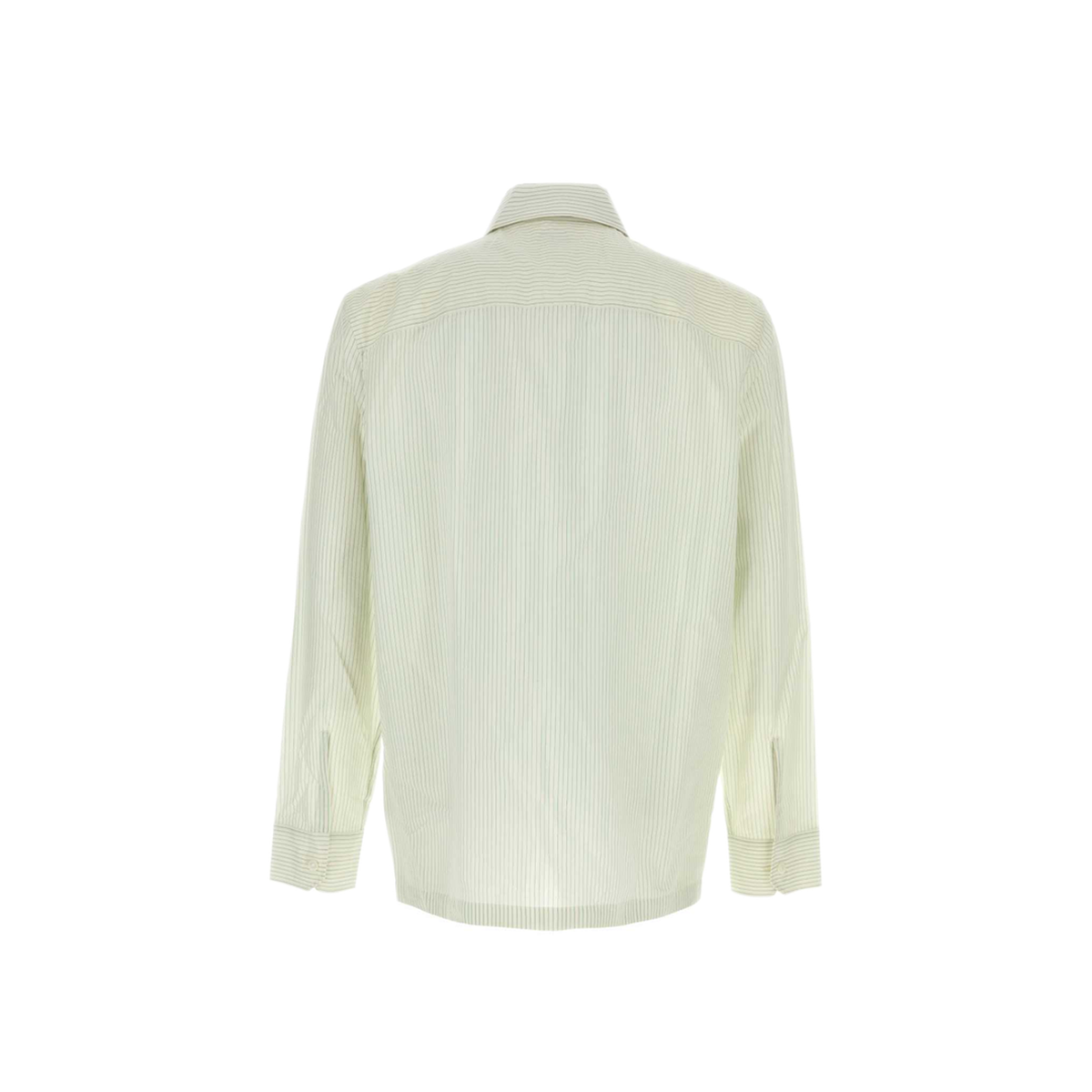 MAYFEYR - Bottega Veneta - Cotton Blend Striped Shirt - A004E4V6Z109363