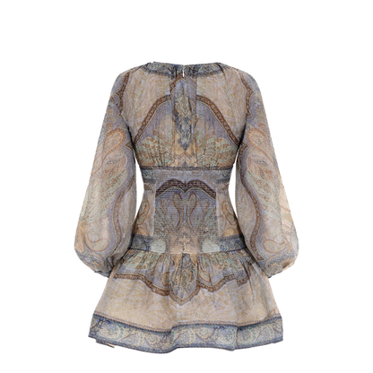Wanderlust Cotton Silk Mini Dress