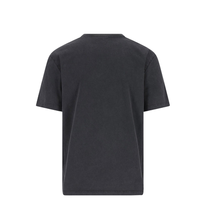 Vintage Embroidered T-shirt Grey