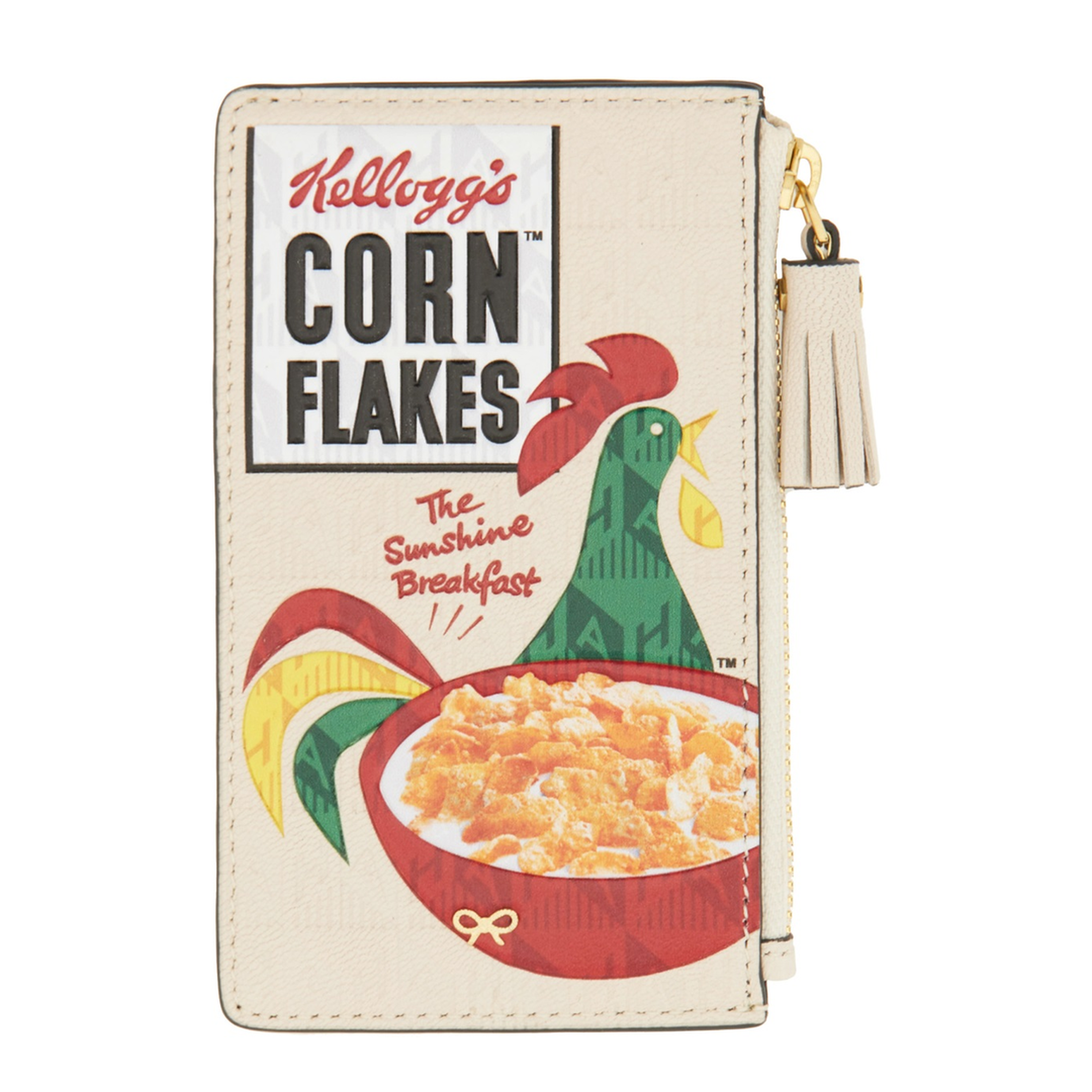 MAYFEYR - Anya Hindmarch - Card Holder Cornflakes - 182911CHALK