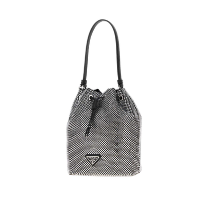 Crystal Bucket Bag