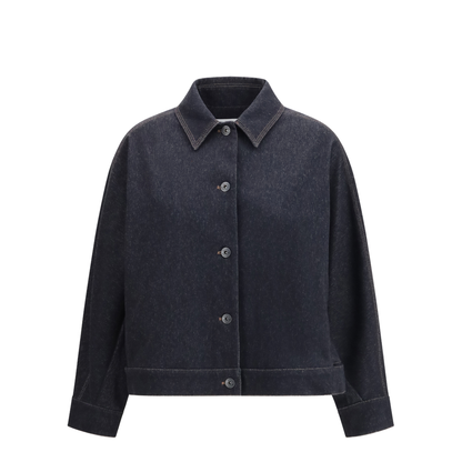 MAYFEYR - Max Mara - Denim Print Jersey Jacket - 2611911038600