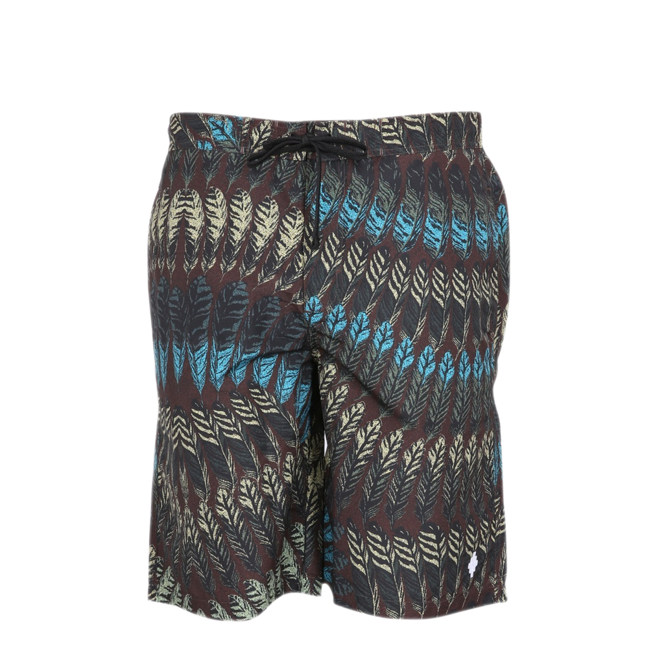 MAYFEYR - MARCELO BURLON COUNTY OF MILAN - Logo Print Boxer Swimsuit - CMFA008S23FAB0016055