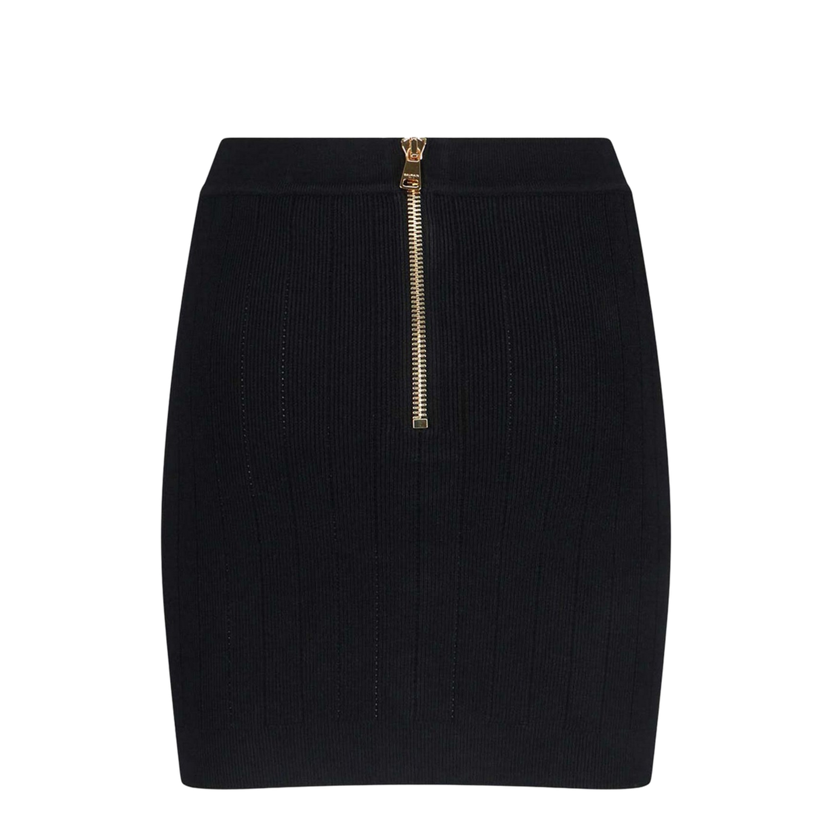 Knit Skirt with Buttons