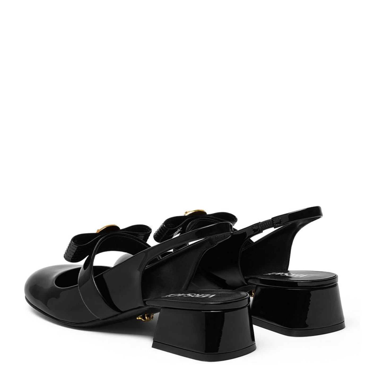 Versace With Heel Black
