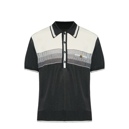 Polo with Lurex Thread