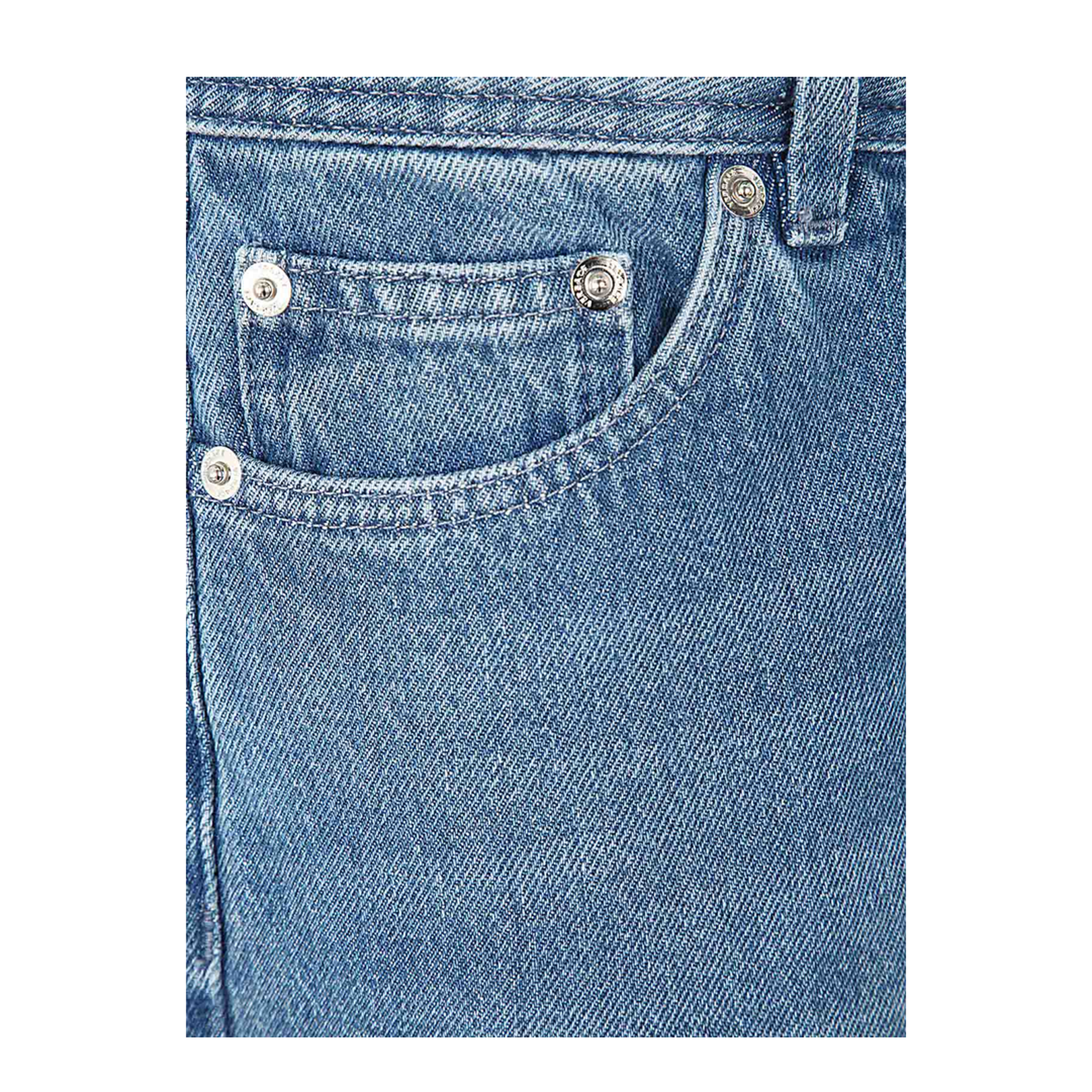 Denim Straight Leg Jeans