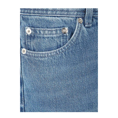 Denim Straight Leg Jeans