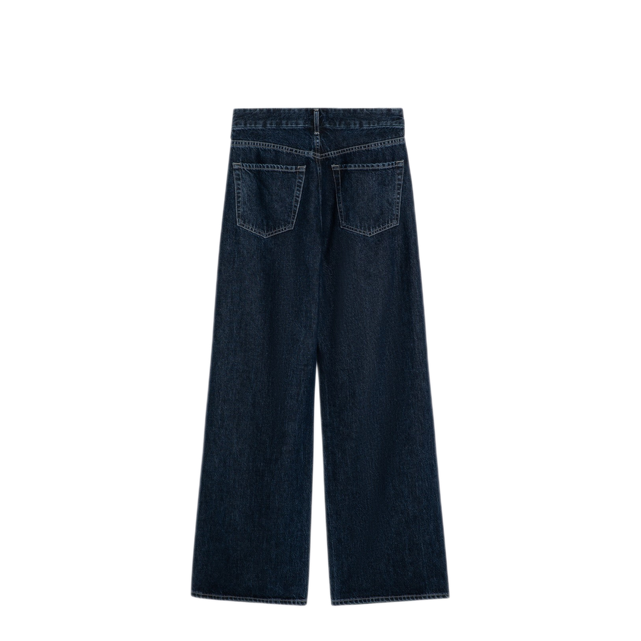 MAYFEYR - Citizens of Humanity - Dark Wide Jeans With Pleats - 2160B3028EDE