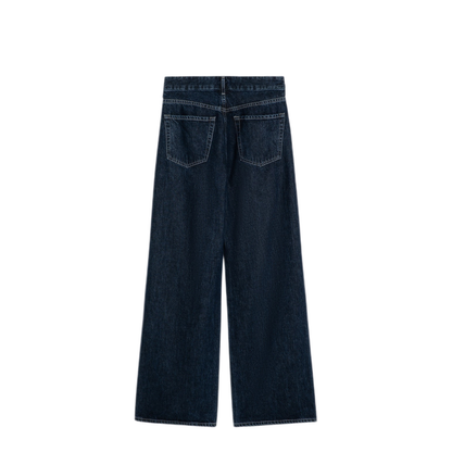 MAYFEYR - Citizens of Humanity - Dark Wide Jeans With Pleats - 2160B3028EDE