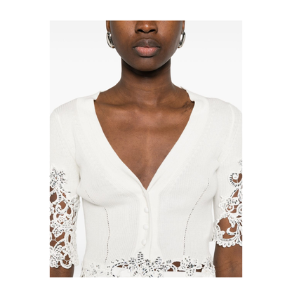MAYFEYR - Ermanno Scervino - Sweaters White - D485N317APCTZSQ10602