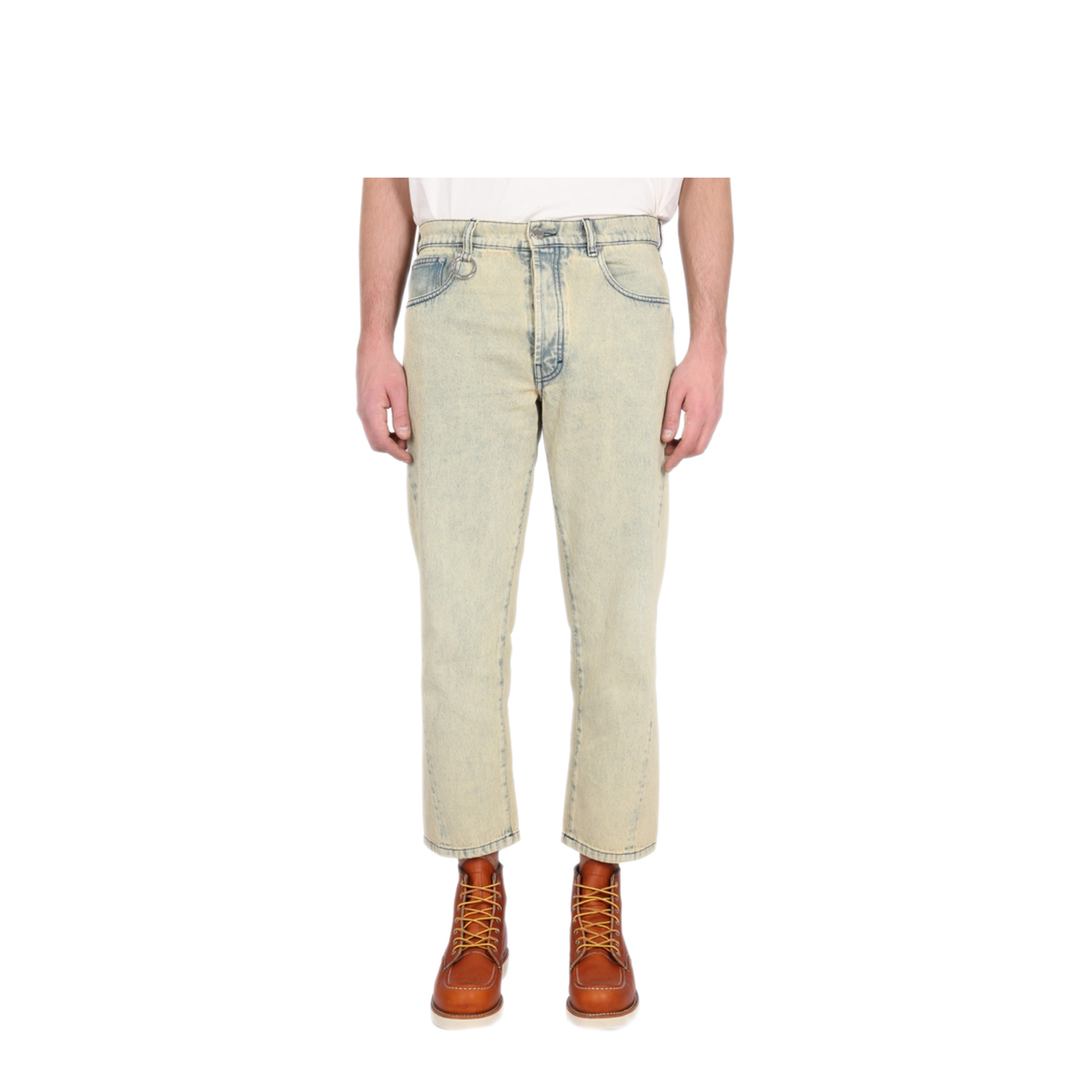 MAYFEYR - ÉTUDES - Five Pocket Jeans - E23MM570C00211YELLOW