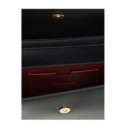 Jitney 1.0 Calf Leather Shoulder Bag - Black