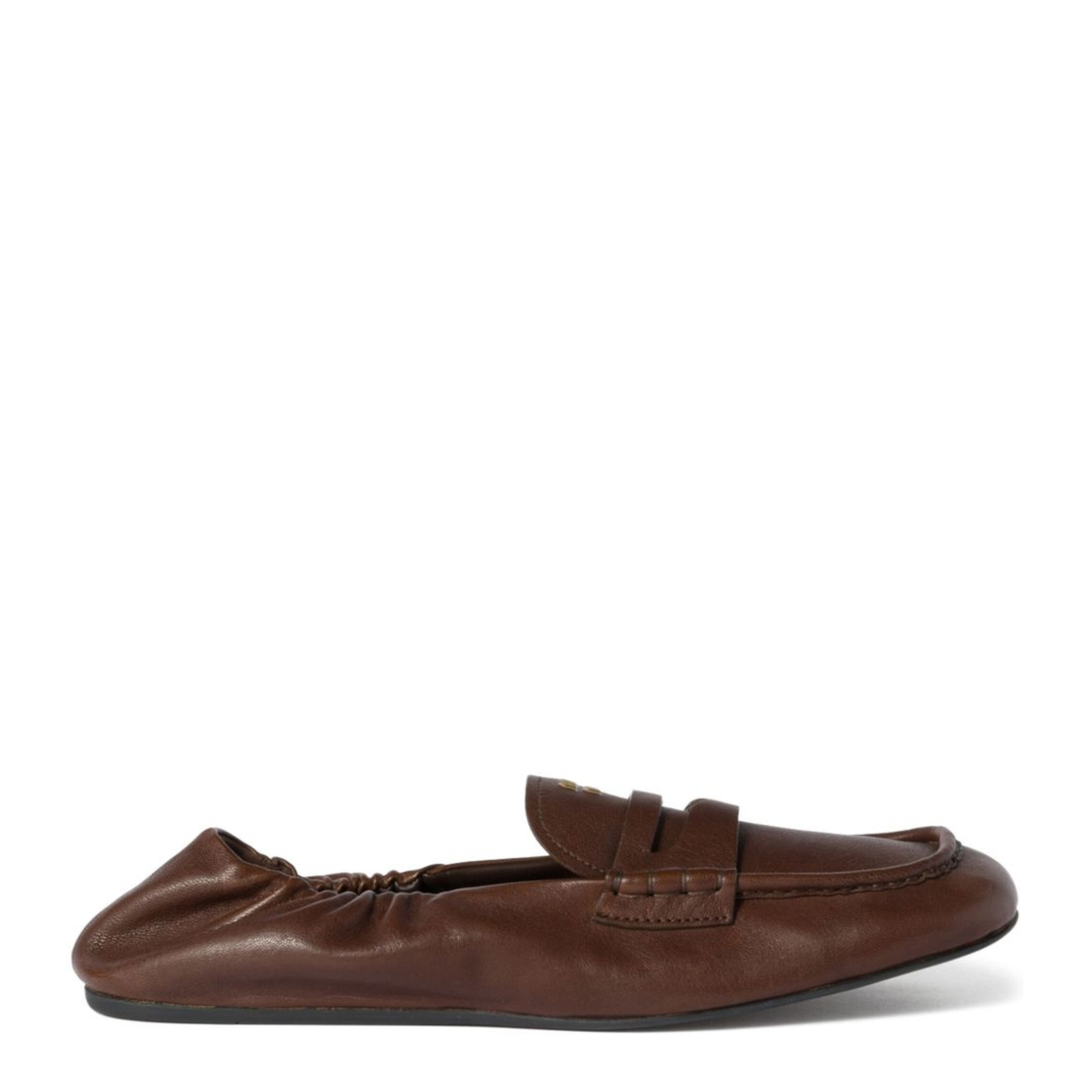 MAYFEYR - Miu Miu - Flat Shoes Brown - 5D341EEFXF0NBL